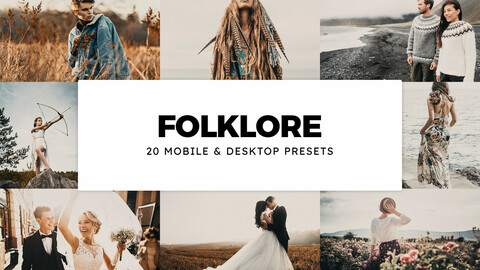 20 Folklore LUTs and Lightroom Presets