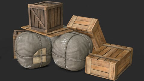 Old Bag & Crates