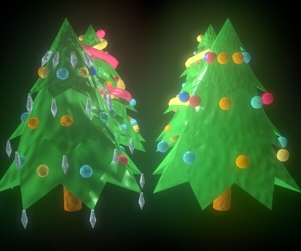 ArtStation - Christmas Low Poly Assets | Game Assets