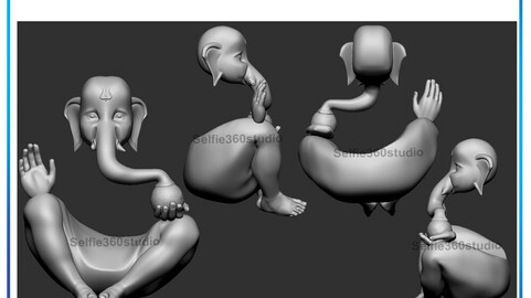 Ganesha Idol 3D Printable model