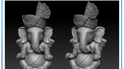 Ganesha Idol 3D Printable model