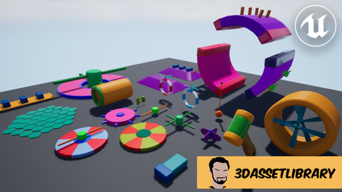 Fun Obstacle Course Expansion For Unreal Engine
