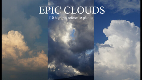 Epic Clouds and Skies Photo Pack