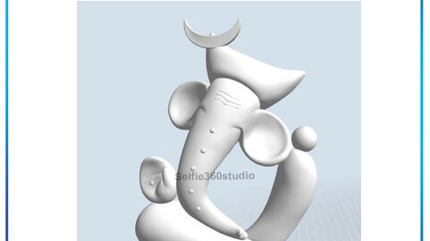 Ganesha Idol 3D Printable model