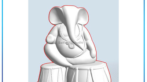 Ganesha Idol 3D Printable model