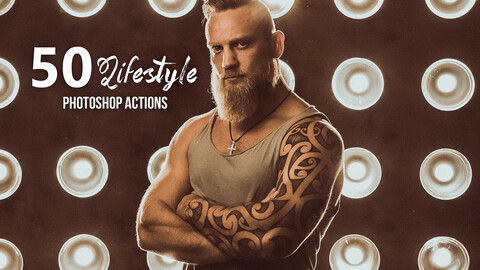50 Lifestyle Photoshop Actions