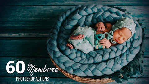 60 Newborn Photoshop Actions