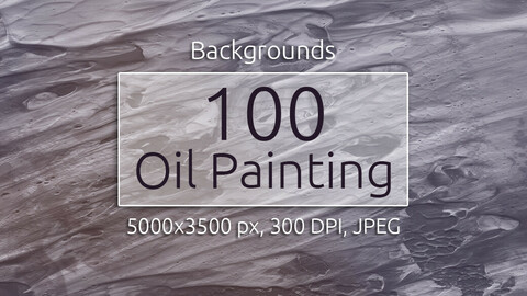 100 Oil Painting Backgrounds