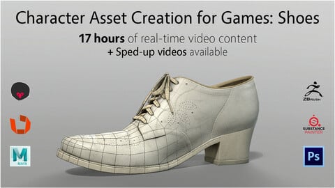 Character Asset Creation for Games: Shoes