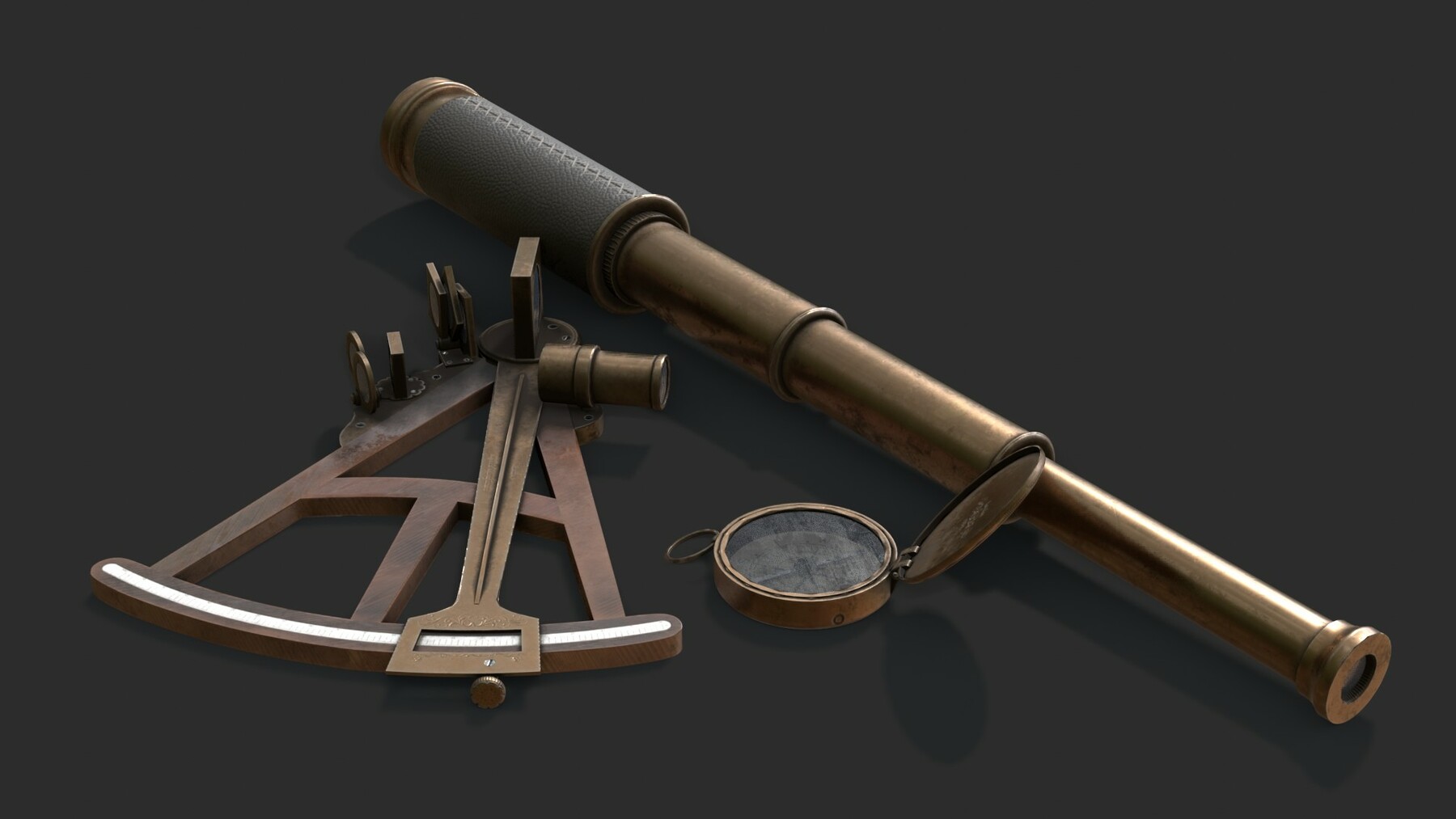 ArtStation Old Nautical Tools Game Assets