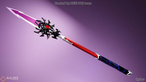 Fantasy Spear ( 3D Weapon Model )