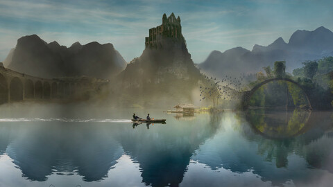 MATTE PAINTING