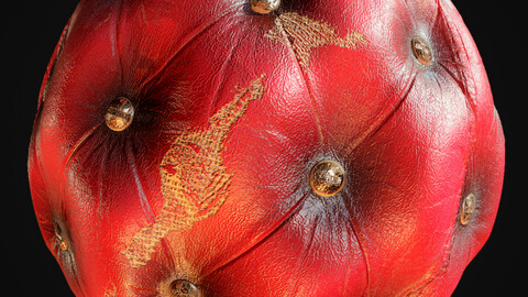 PBR pillow destroyed (4 colors) 4K