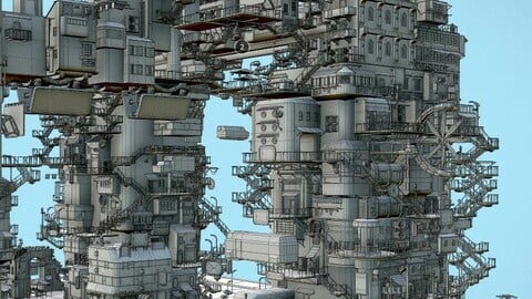 Cyberpunk City (one year project)