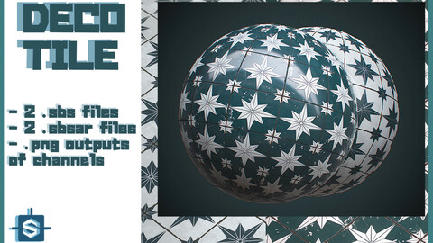Deco Tile - Substance Designer