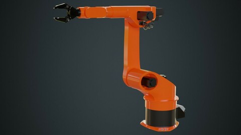 Industrial Robot 3 Untextured