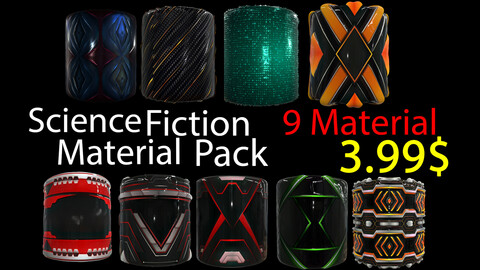 Science Fiction Material Pack / .sbsar