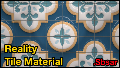 Reality Tile Material / v2 / .sbsar