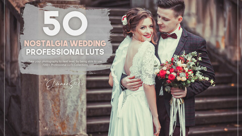 50 Nostalgia Wedding LUTs Pack