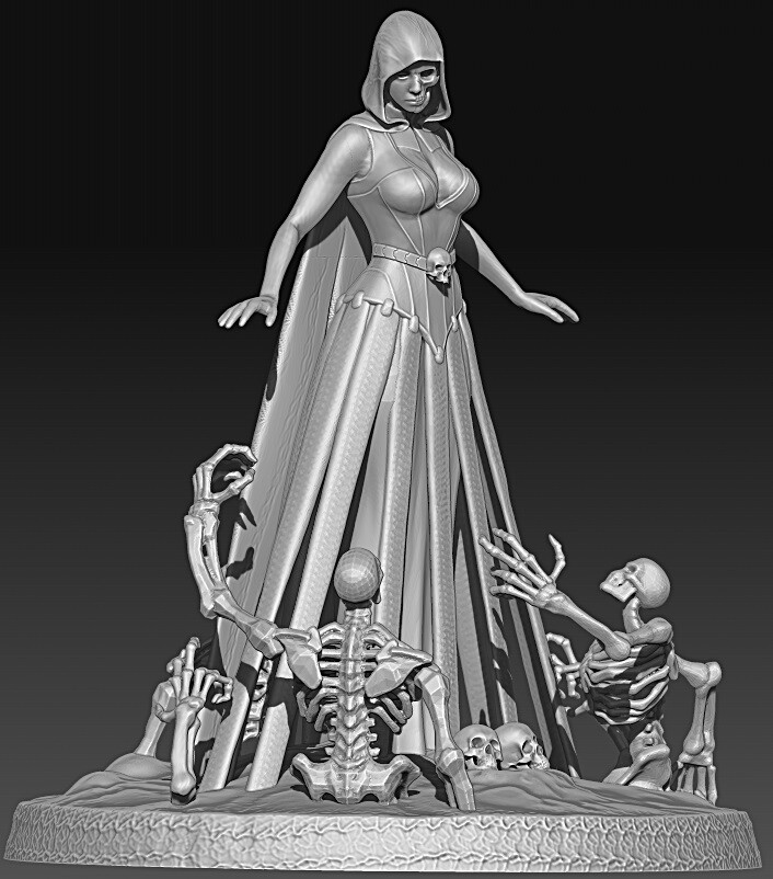 lady death statue