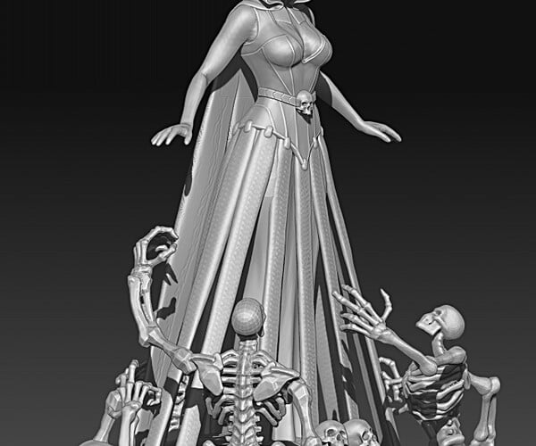 lady death statue