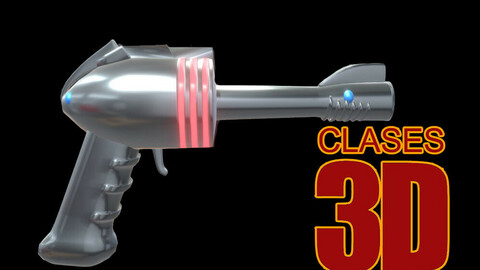 Arma retrofuturista / Retrofuturistic weapon