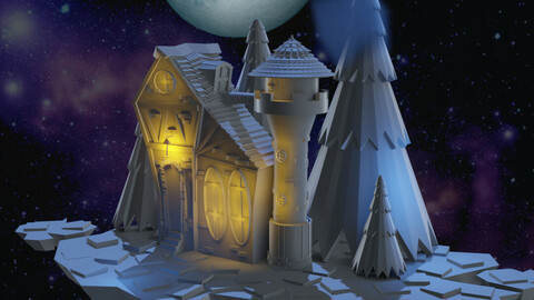 Парящий замок  /  air castle