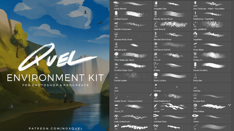 Quel's Environment Brushkit