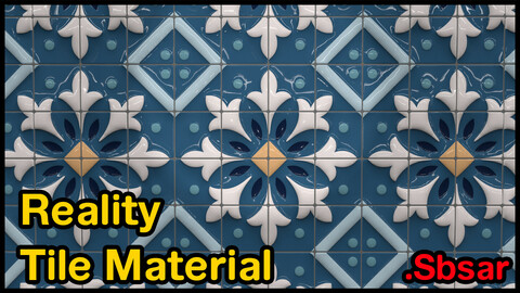 Reality Tile Material / v9 / .sbsar