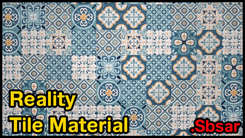 Reality Tile Material / v10 / .sbsar
