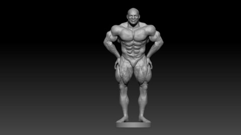 Big Ramy Body builder 3d model