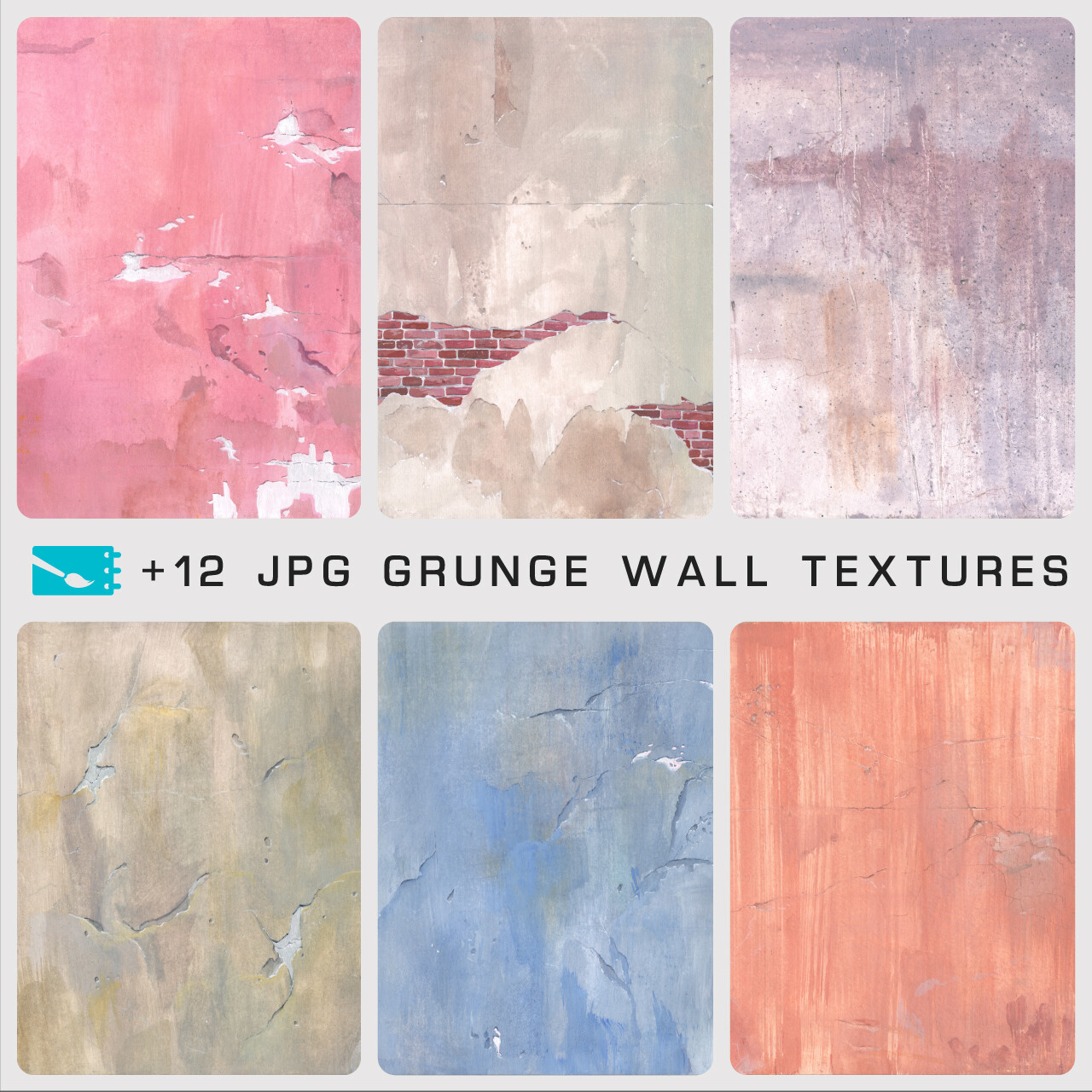 painted grunge wall texture