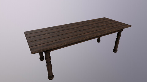 Wooden table
