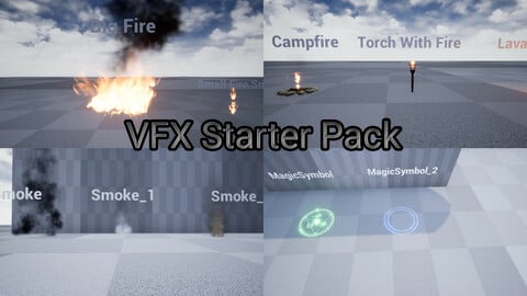 VFX Starter Pack for Unreal Engine 4 and Unreal Engine 5