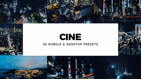 20 Cine LUTs and Lightroom Presets