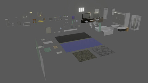 Bathroom Asset Pack