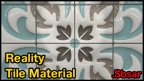 Reality Tile Material / v11 / .sbsar