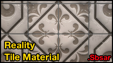Reality Tile Material / v14 / .sbsar