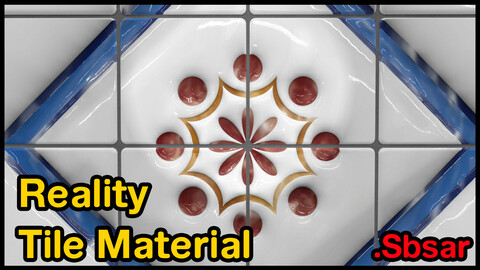 Reality Tile Material / v15 / .sbsar