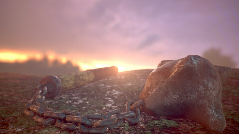 3d model of morgenstern game ready