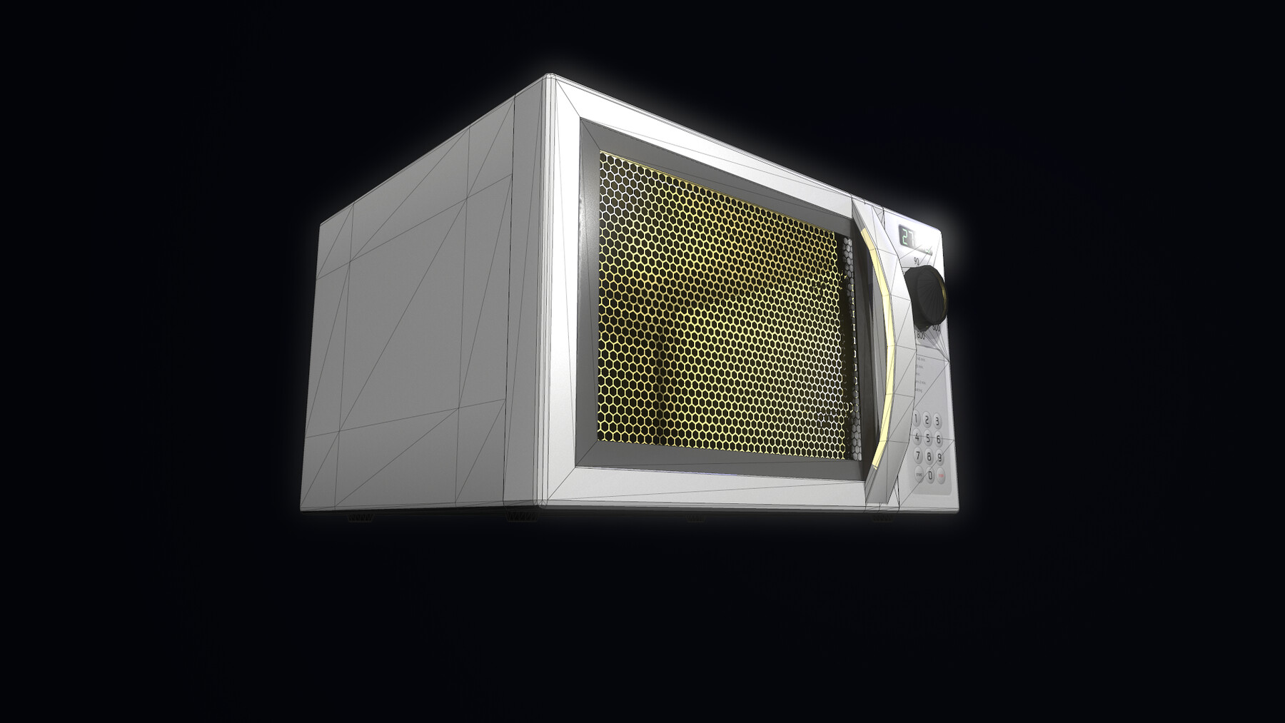 ArtStation Microwave Game Assets