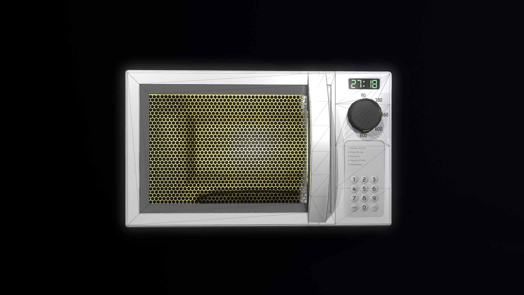 ArtStation Microwave Game Assets