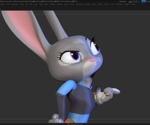 ArtStation - Judy Hoops (Fanart) | Resources