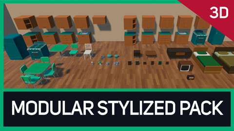 Modular Stylized Pack