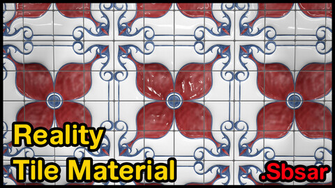 Reality Tile Material / v18 / .sbsar