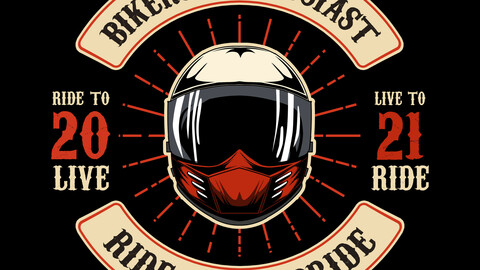 bikers enthusiast artwork