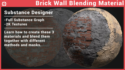 Brick Concrete Plaster Wall