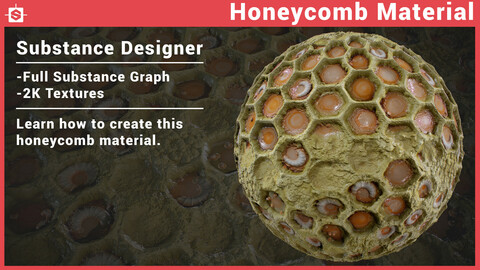 Honeycomb Material in Substance Designer