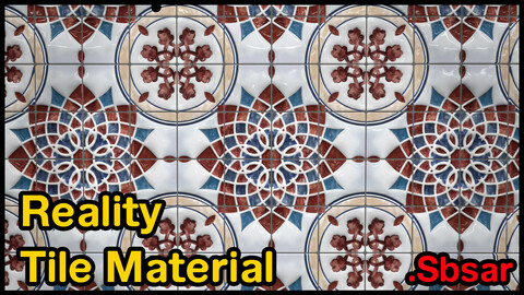 Reality Tile Material / v19 / .sbsar