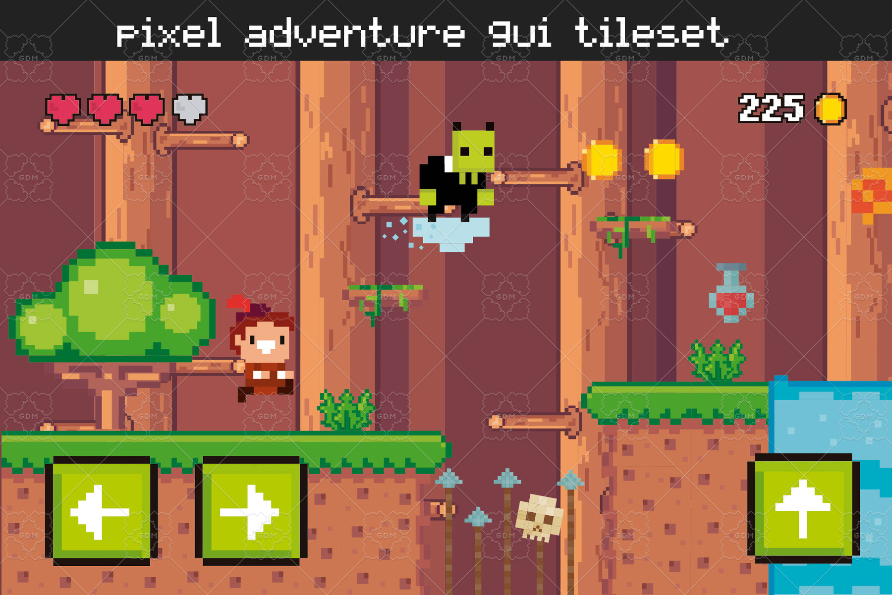 Adventure Platform- HTML5 Mobile Game by 013games
